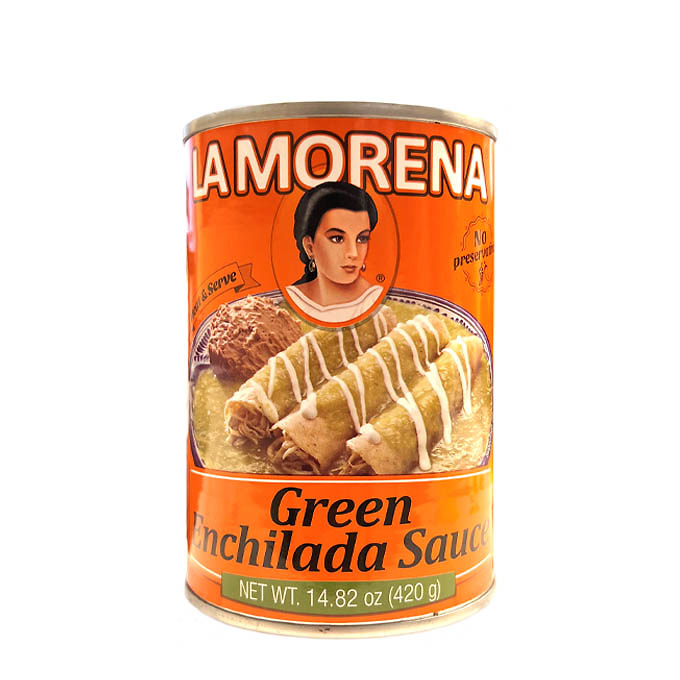 Green enchilada sauce 420gr La Morena 