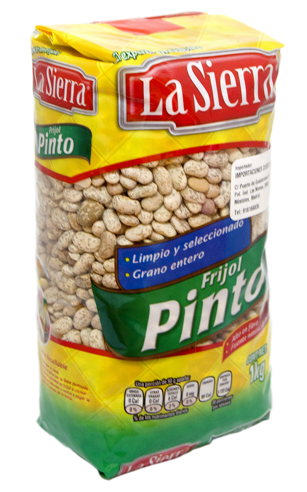 Pinto mexican Bean in grain La Sierra 0.900kg 