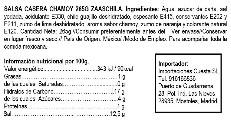 Salsa Chamoy Zaaschila 