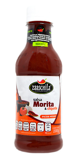 Salsa cremosa Chipotle y Morita Zaaschila 