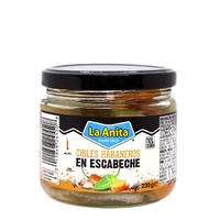 Habanero en escabeche 12/270gr La Anita